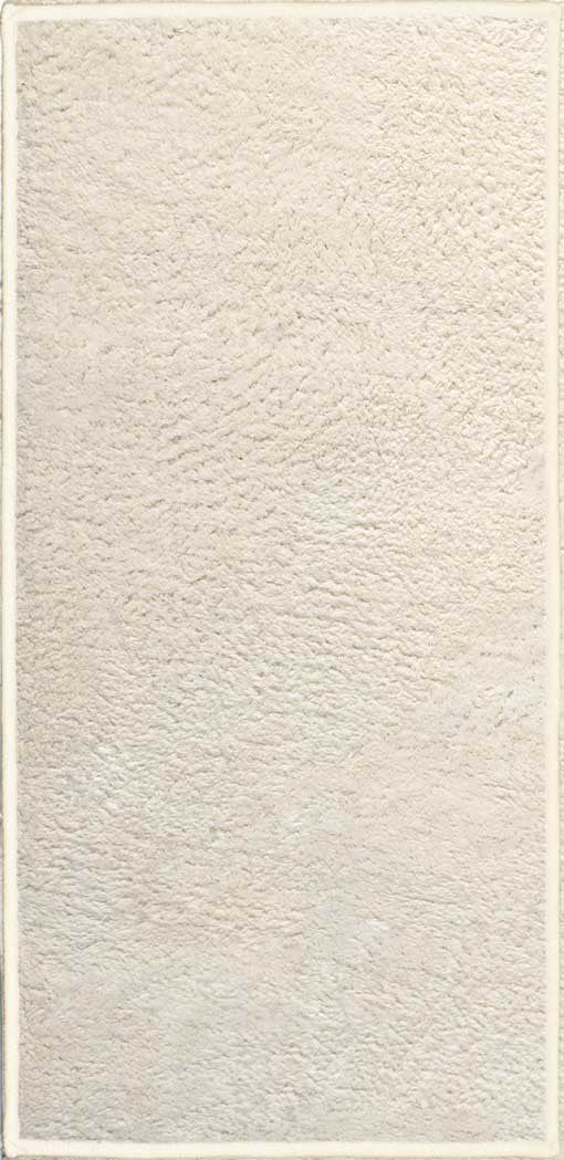 Tapis à poils longs beige