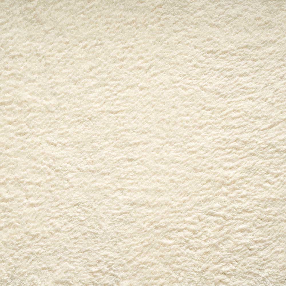 Tapis à poils longs beige