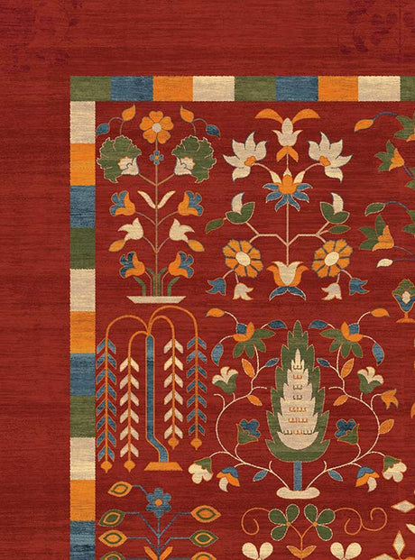 Alfombra Hortus Rojo
