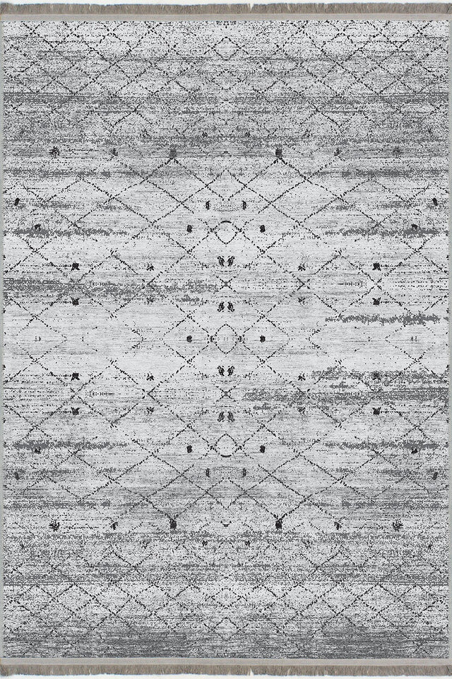 Alfombra 'Grace' sobre un fondo blanco, resaltando su diseño elegante que combina tradición y modernidad. Su paleta de colores versátil se adapta a cualquier decoración, ofreciendo distinción y calidez. Ideal para complementar y enriquecer la atmósfera de cualquier habitación con estilo y confort. Lavable en lavadora, base antideslizante, sin pelusas e hipoalergénica.