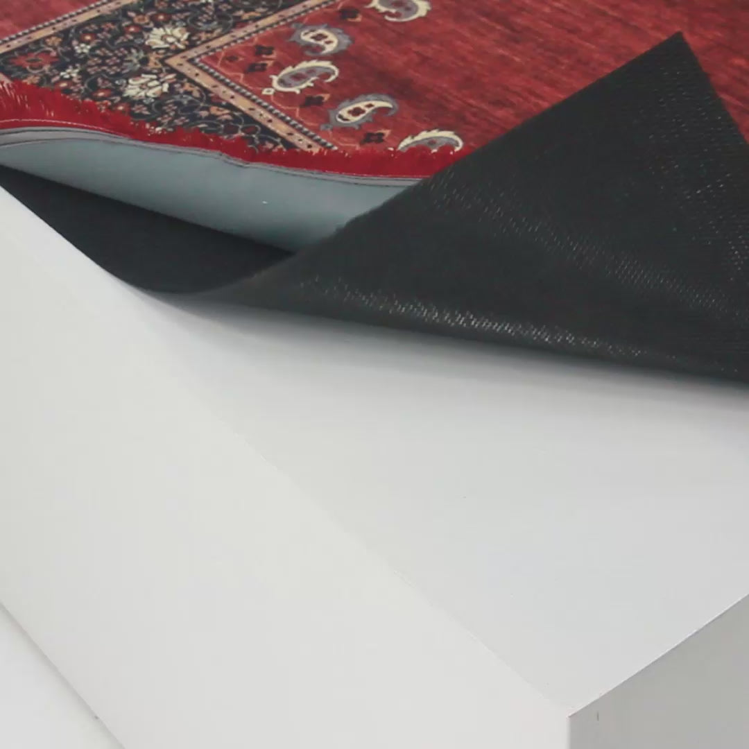 Alfombra Cachemir Rojo