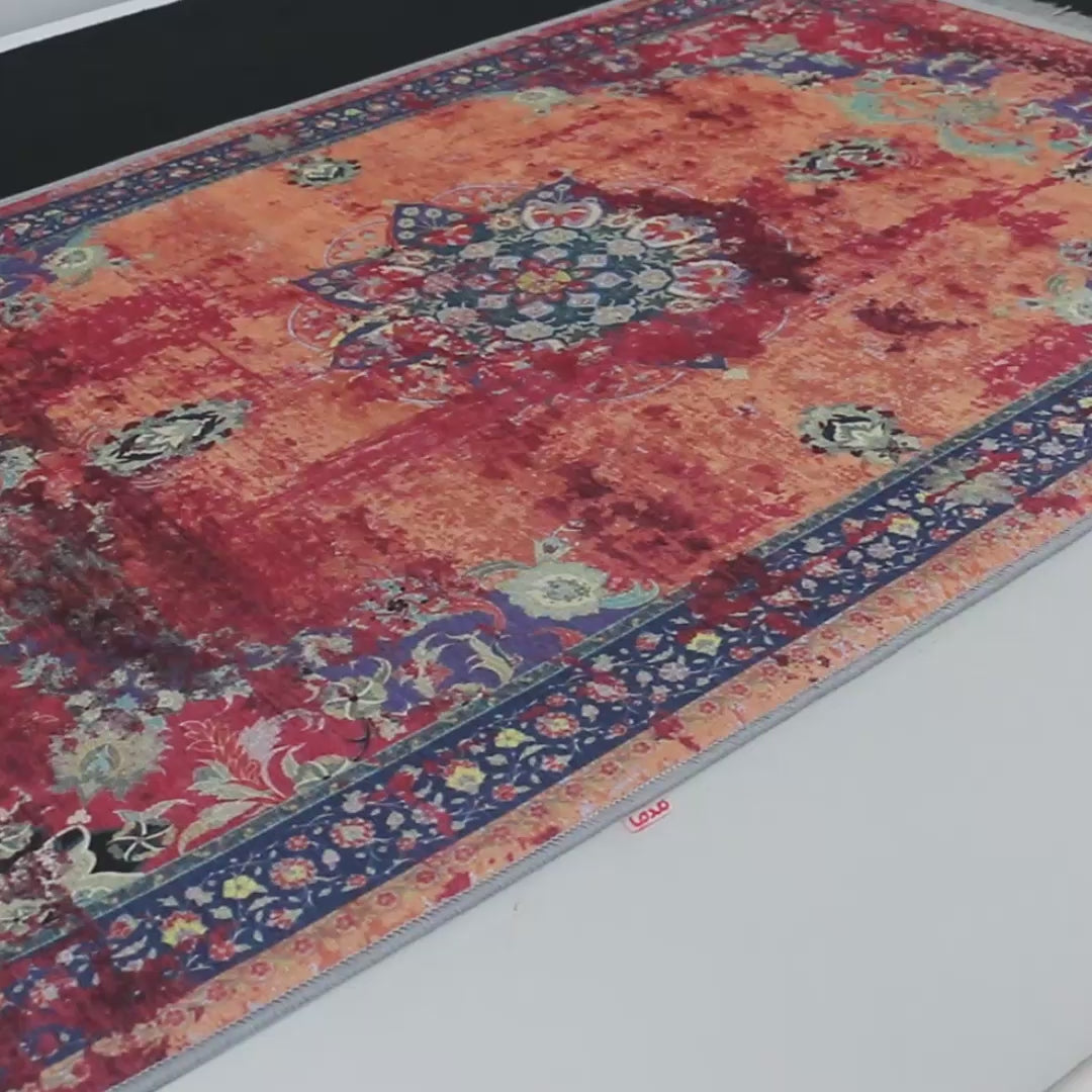 Alfombra Jazmín Naranja