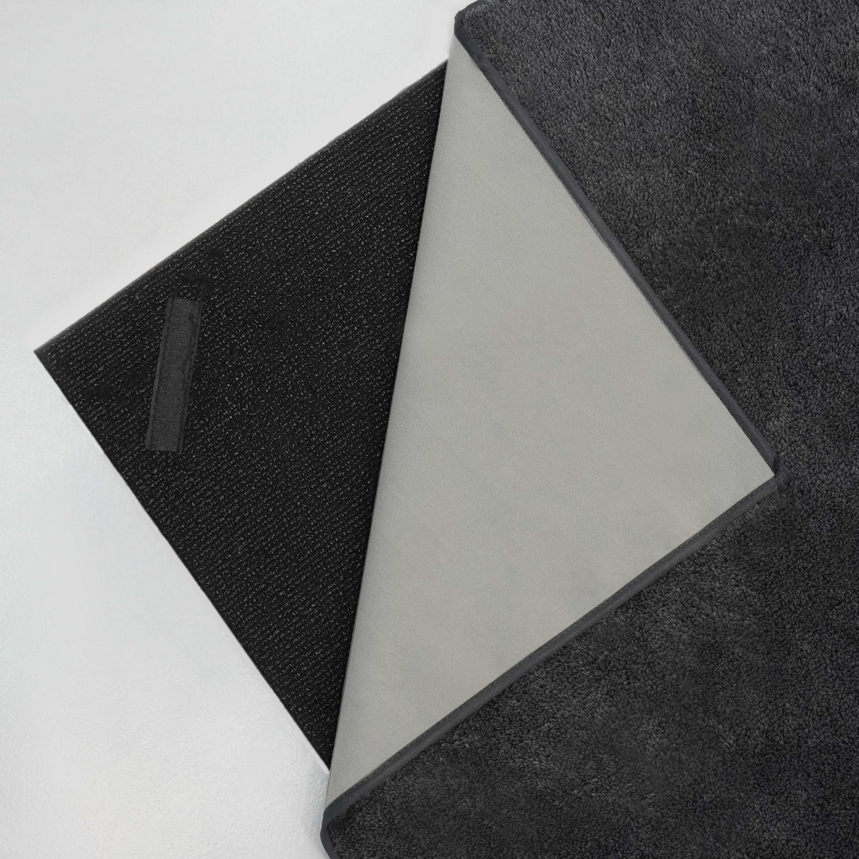 Alfombra Shaggy Gris